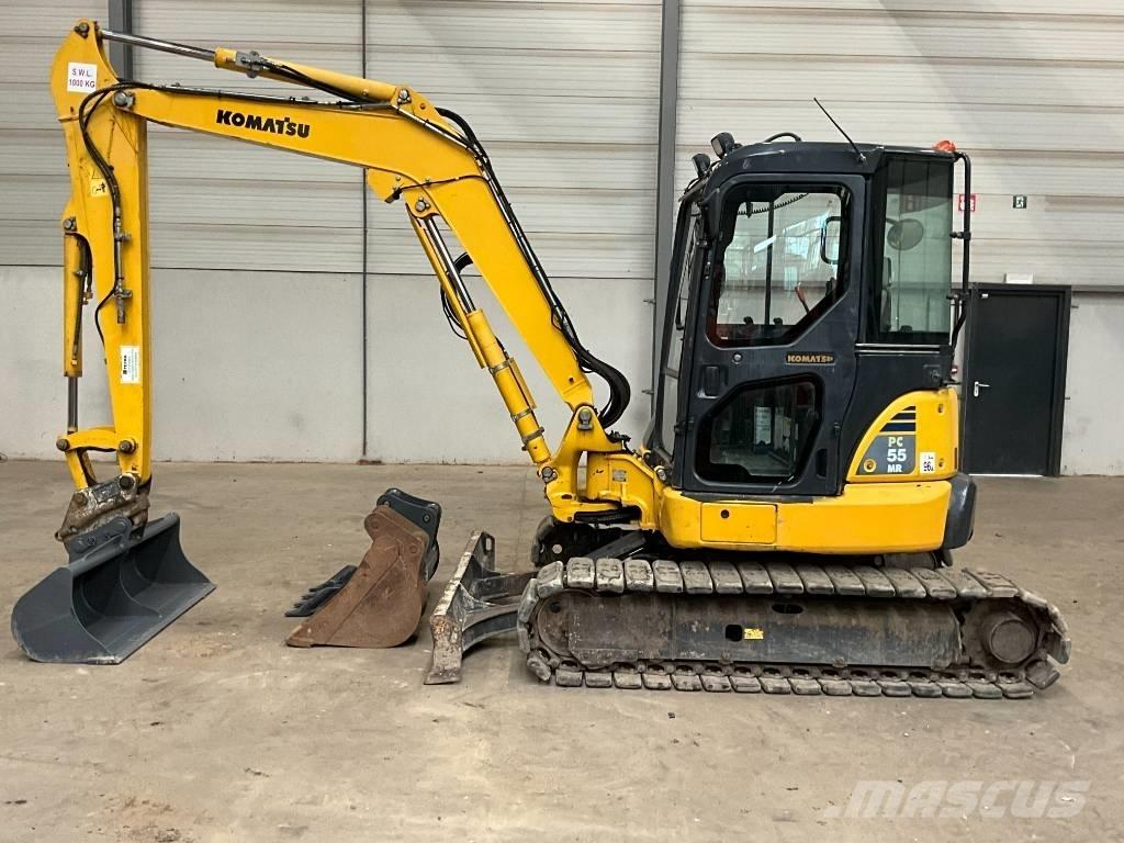 Komatsu PC 55 MR-3 حفارات صغيرة أقل من 7 طن (حفارات صغيرة)