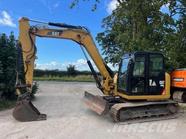 CAT 308 E 2 CR حفارات وسط 7 طن - 12 طن