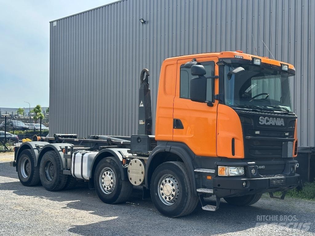 Scania G 440 شاحنات الرافعات الخطافية
