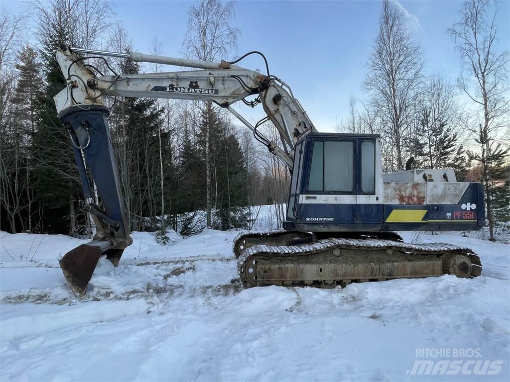 Komatsu PF55L-1 حفارات زحافة