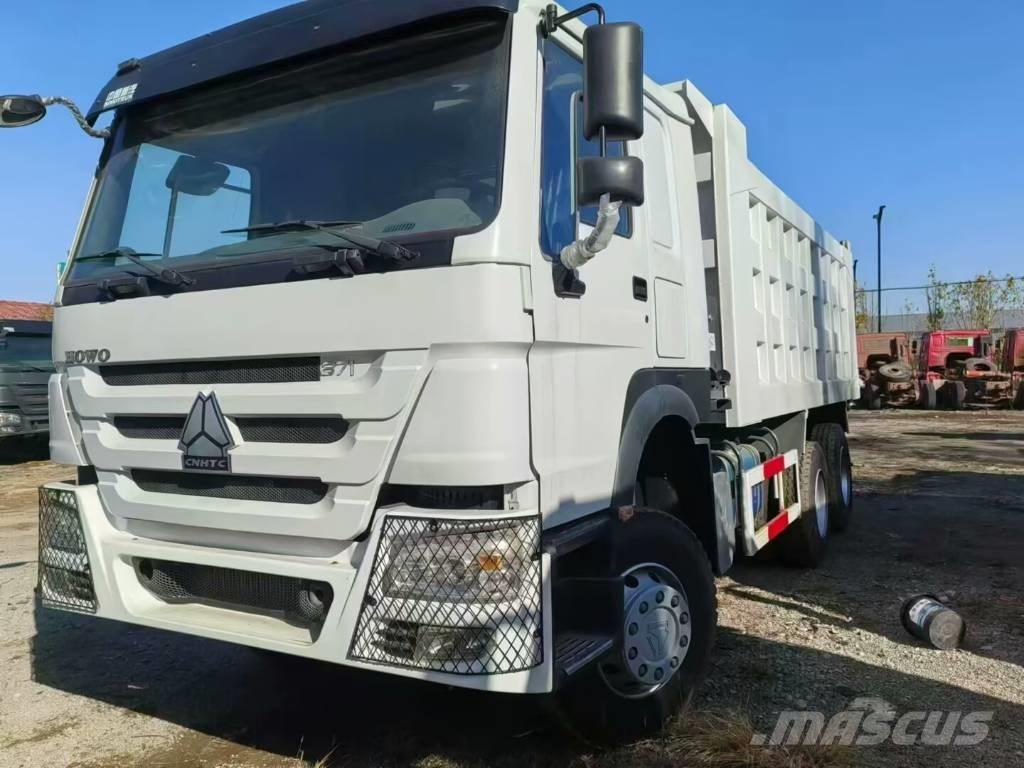 Howo 371 تفريغ المقطورات