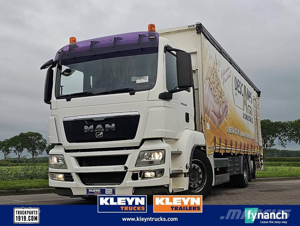 MAN 26.320 TGS شاحنات بغطاء جانبي