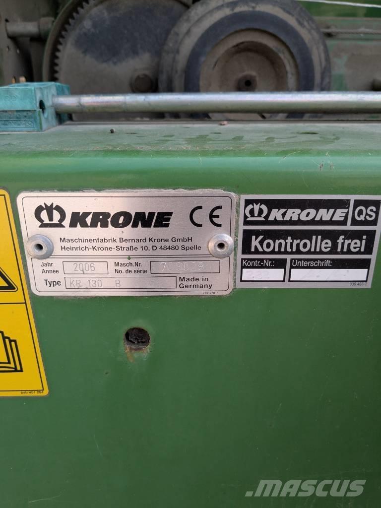 Krone KR 130 محزمات مستديرة