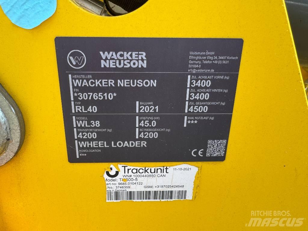 Wacker Neuson WL38 لوادر بعجل