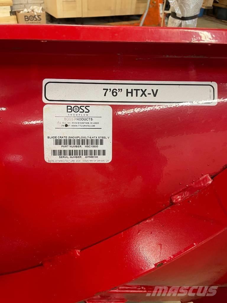 Boss 7'6'' HTX-V حراثات ونصول الجليد