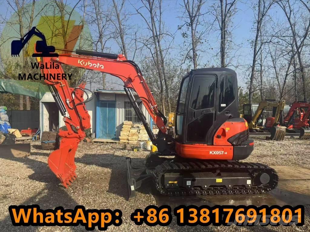 Kubota KX 057-4 حفارات صغيرة أقل من 7 طن (حفارات صغيرة)