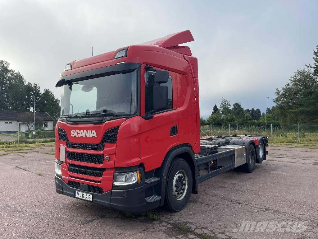 Scania G 540 شاحنات الحاويات