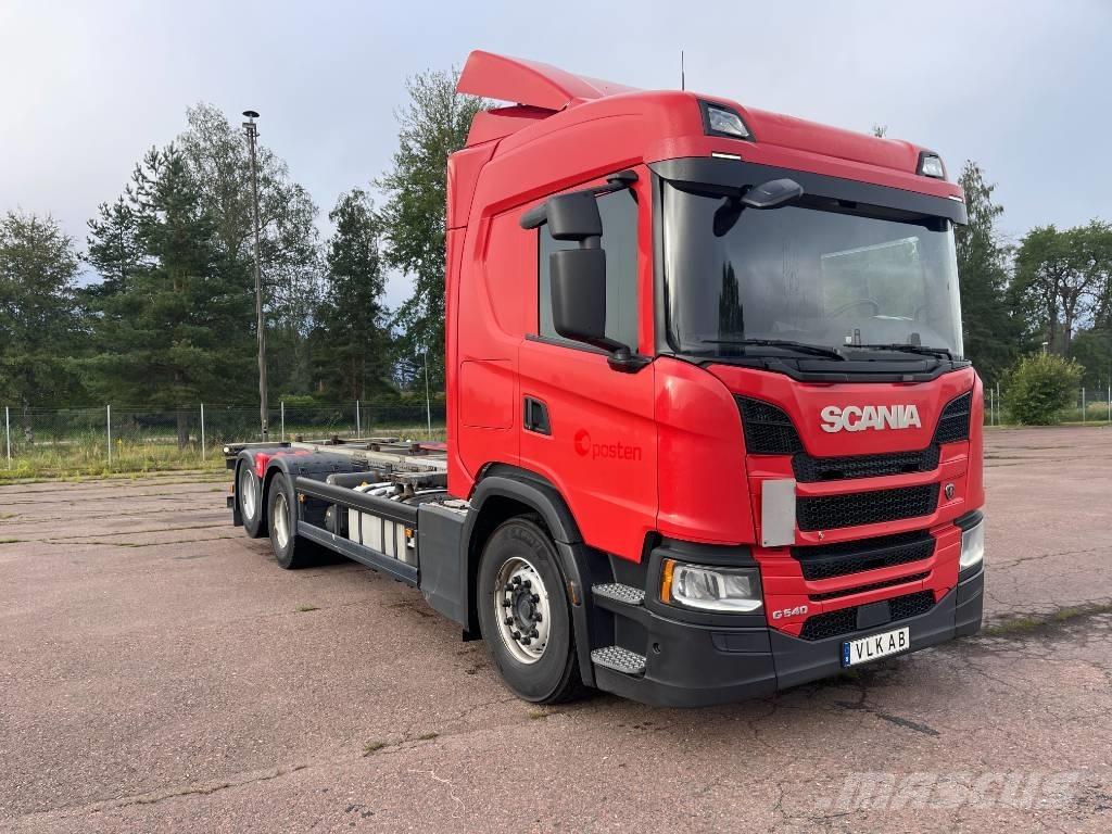 Scania G 540 شاحنات الحاويات