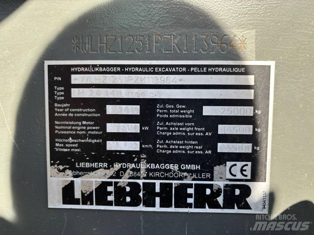 Liebherr LH 24 M مناولات المخلفات / مناولات صناعية
