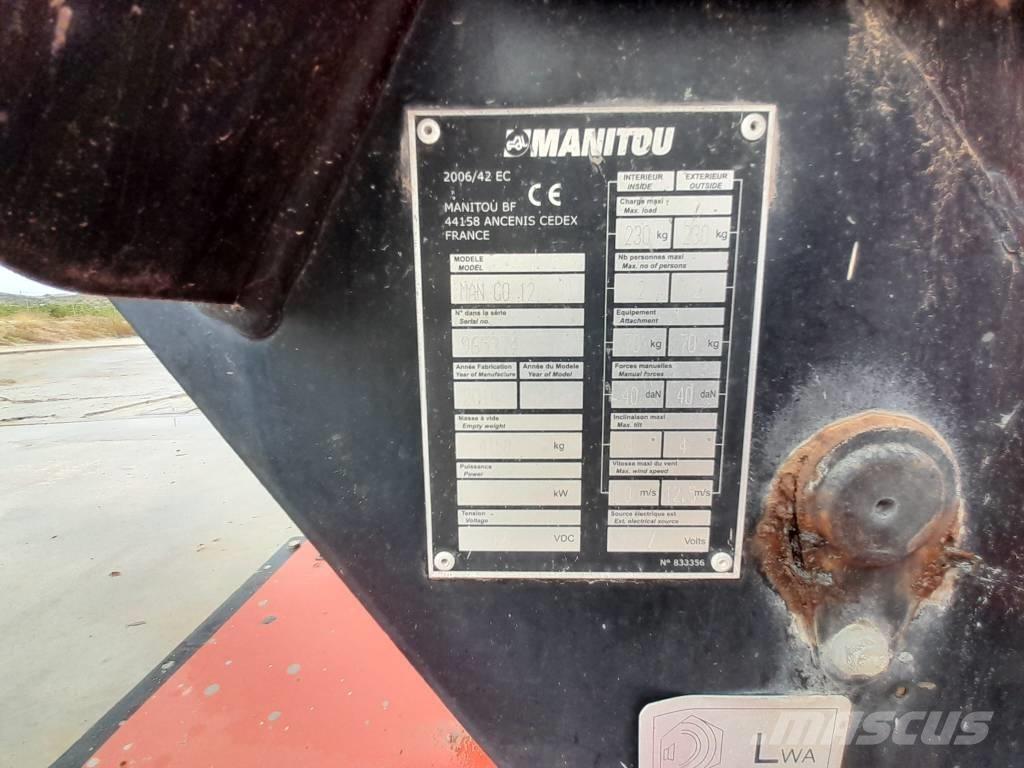 Manitou ManGo 12 رافعات سلة مفصلية