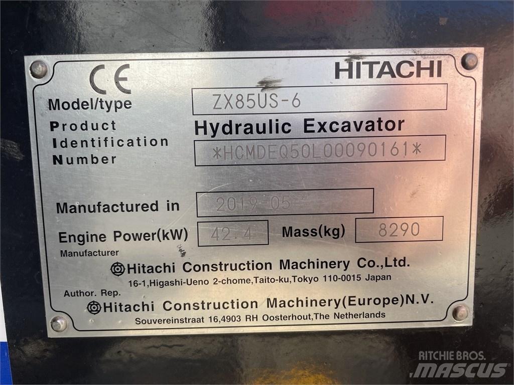 Hitachi ZX 85 US-6 حفارات وسط 7 طن - 12 طن