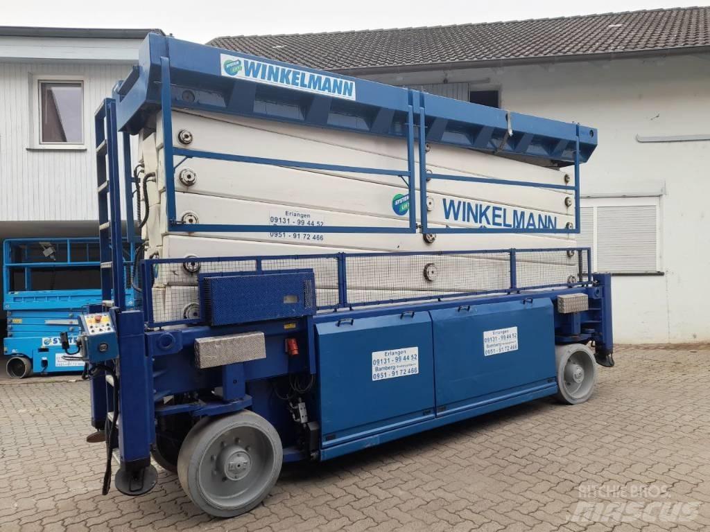 HAB S 280-12 E 4 WD رافعات مقصية الشكل
