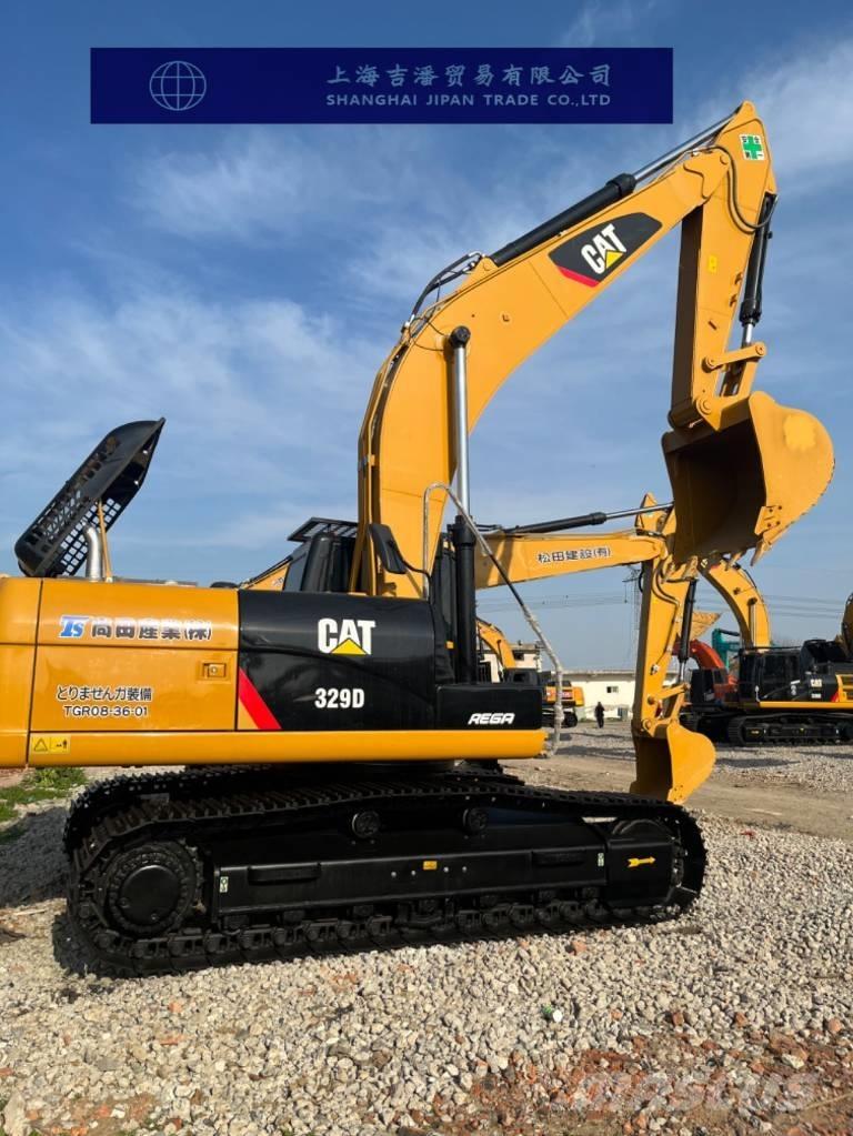 CAT 329 D حفارات زحافة