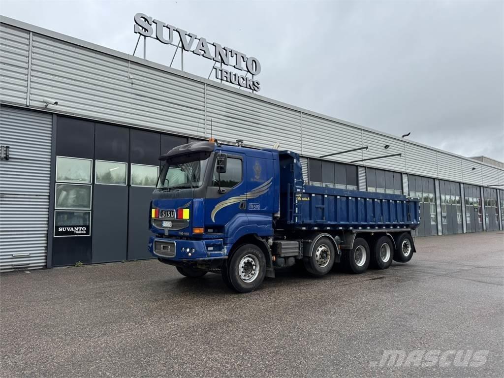 Sisu E12M 10X4 شاحنات قلابة