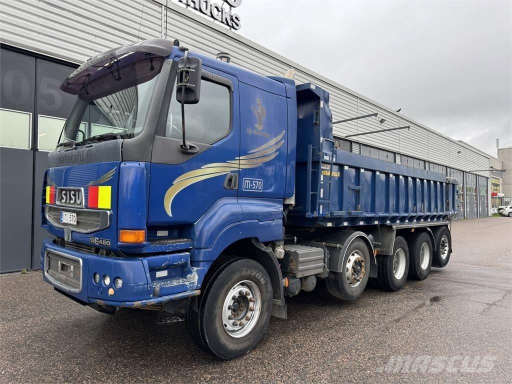 Sisu E12M 10X4 شاحنات قلابة