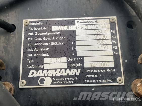 Dammann DT 5000 رشاشات ذاتية الحركة