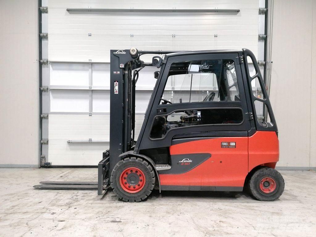 Linde E50HL-01 شاحنات ذات رافعات شوكية تعمل بالكهرباء
