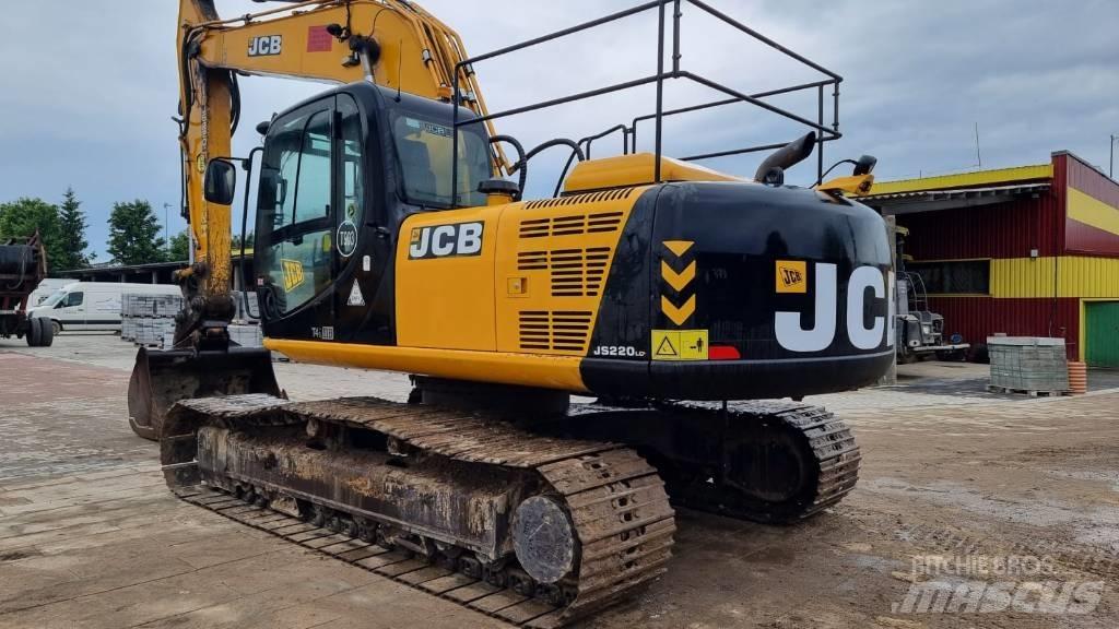 JCB JS 220 LC حفارات زحافة