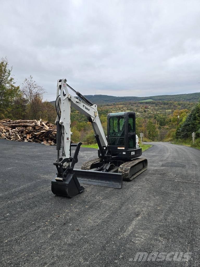Bobcat E55 حفارات صغيرة أقل من 7 طن (حفارات صغيرة)
