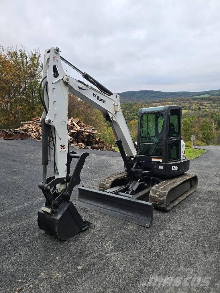 Bobcat E55 حفارات صغيرة أقل من 7 طن (حفارات صغيرة)