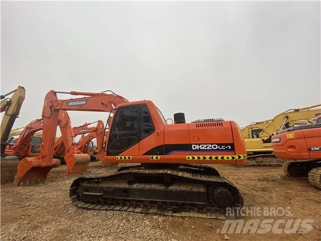 Doosan DH220LC-7 حفارات زحافة