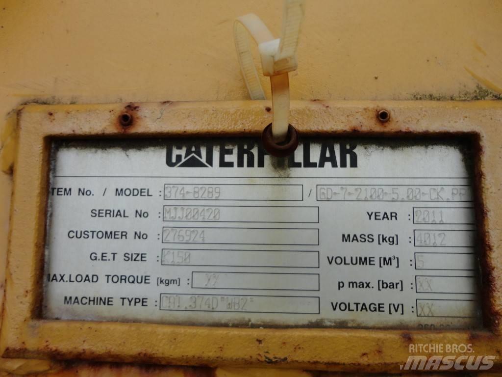 CAT 374 CAT bucket دلاء