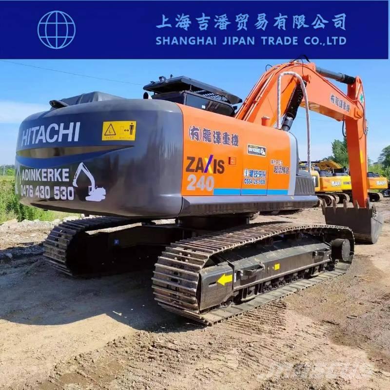 Hitachi ZX 240 حفارات زحافة