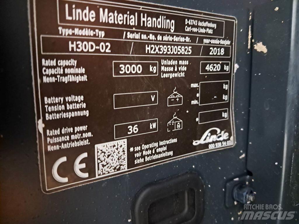 Linde H30D-02 شاحنات الديزل