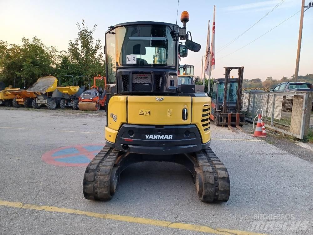 Yanmar VIO50-6A حفارات صغيرة أقل من 7 طن (حفارات صغيرة)