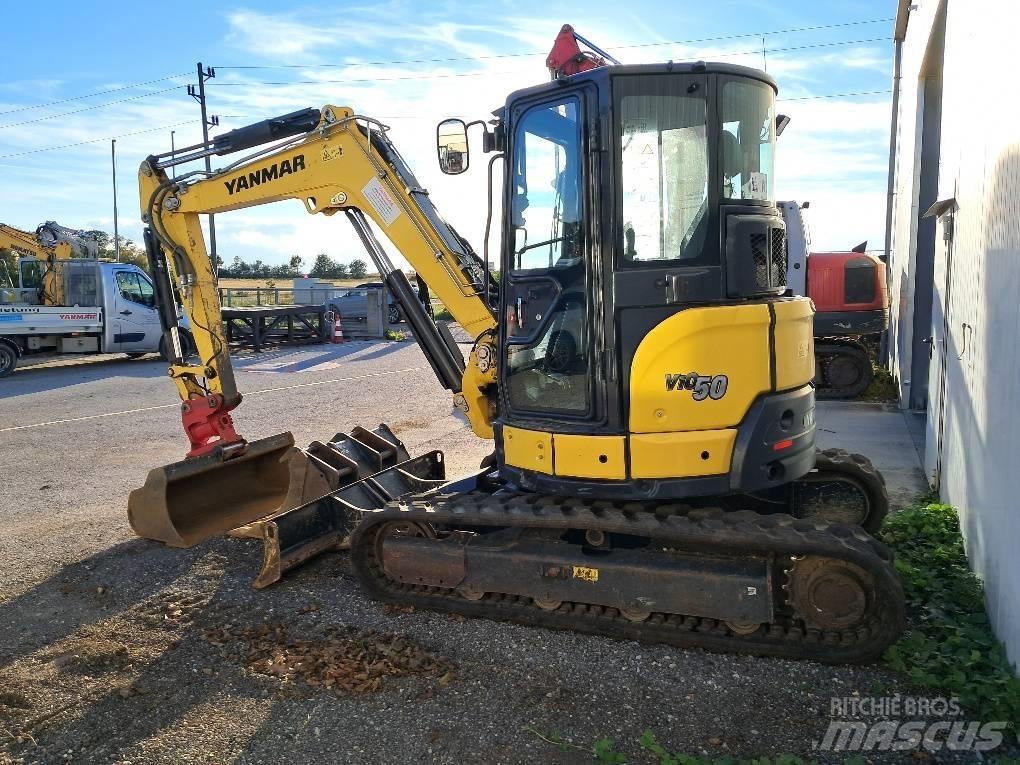 Yanmar VIO50-6A حفارات صغيرة أقل من 7 طن (حفارات صغيرة)