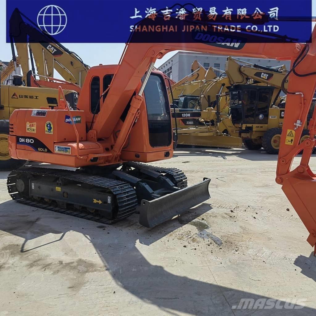 Doosan DH 80 حفارات وسط 7 طن - 12 طن