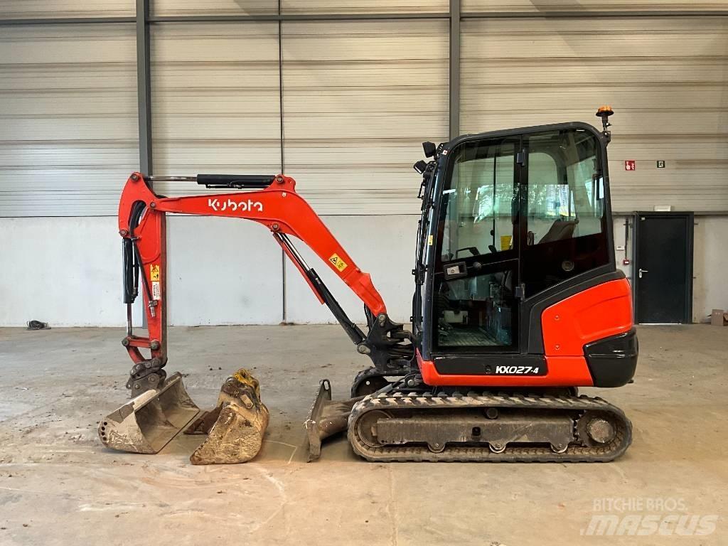 Kubota KX 027-4 حفارات صغيرة أقل من 7 طن (حفارات صغيرة)