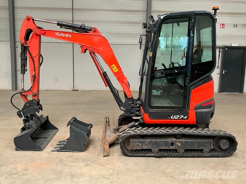 Kubota U 27-4 حفارات صغيرة أقل من 7 طن (حفارات صغيرة)