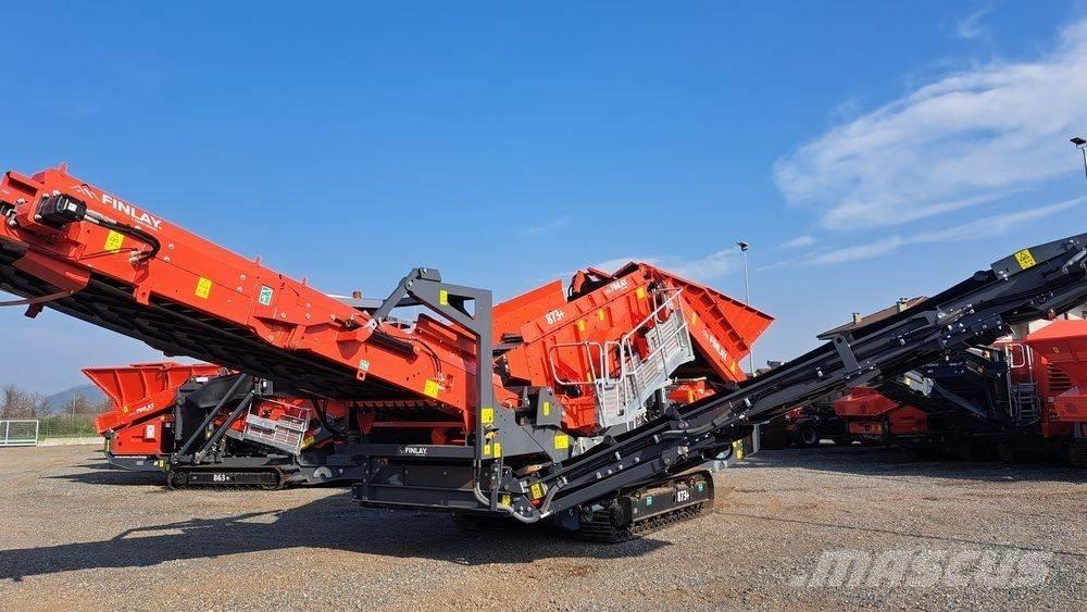 Terex Finlay 873+ أجهزة فحص متنقلة