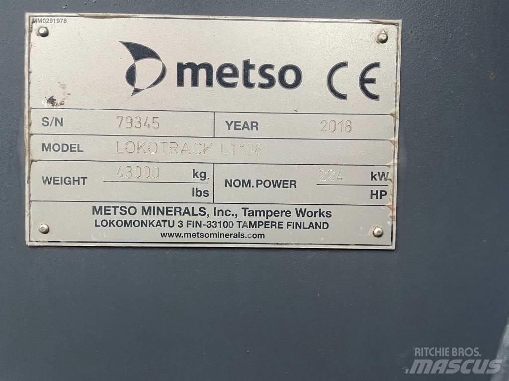 Metso LT106 الكسارات المتنقلة