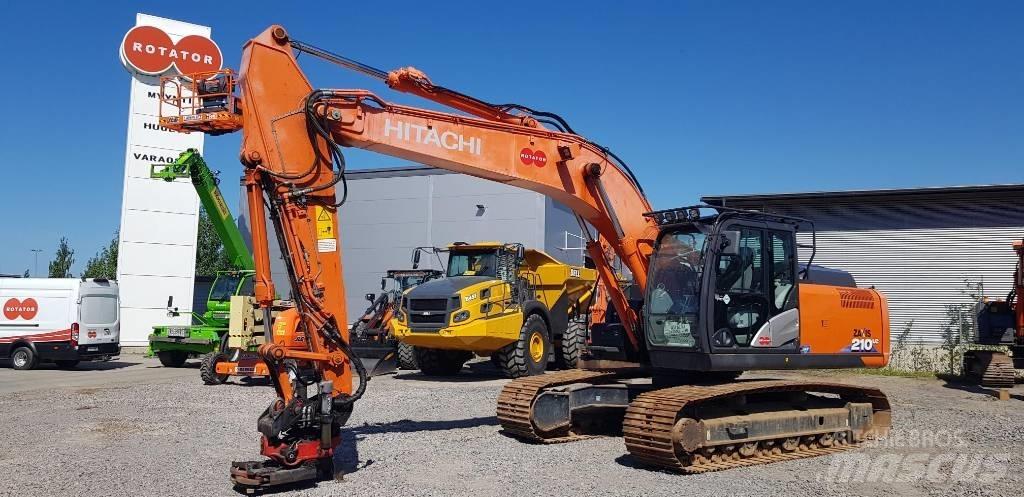 Hitachi ZX 210 LC-6 حفارات زحافة