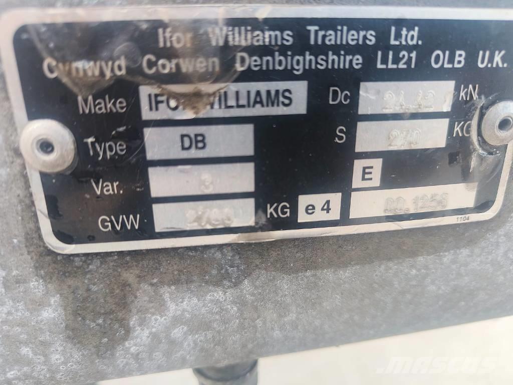 Ifor Williams GX 84 مقطورات أخرى