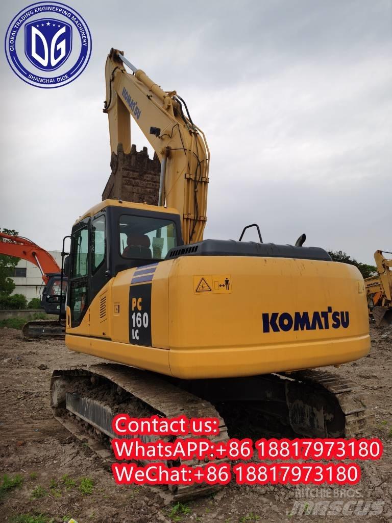 Komatsu PC 160-7 حفارات زحافة