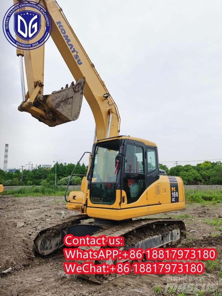 Komatsu PC 160-7 حفارات زحافة