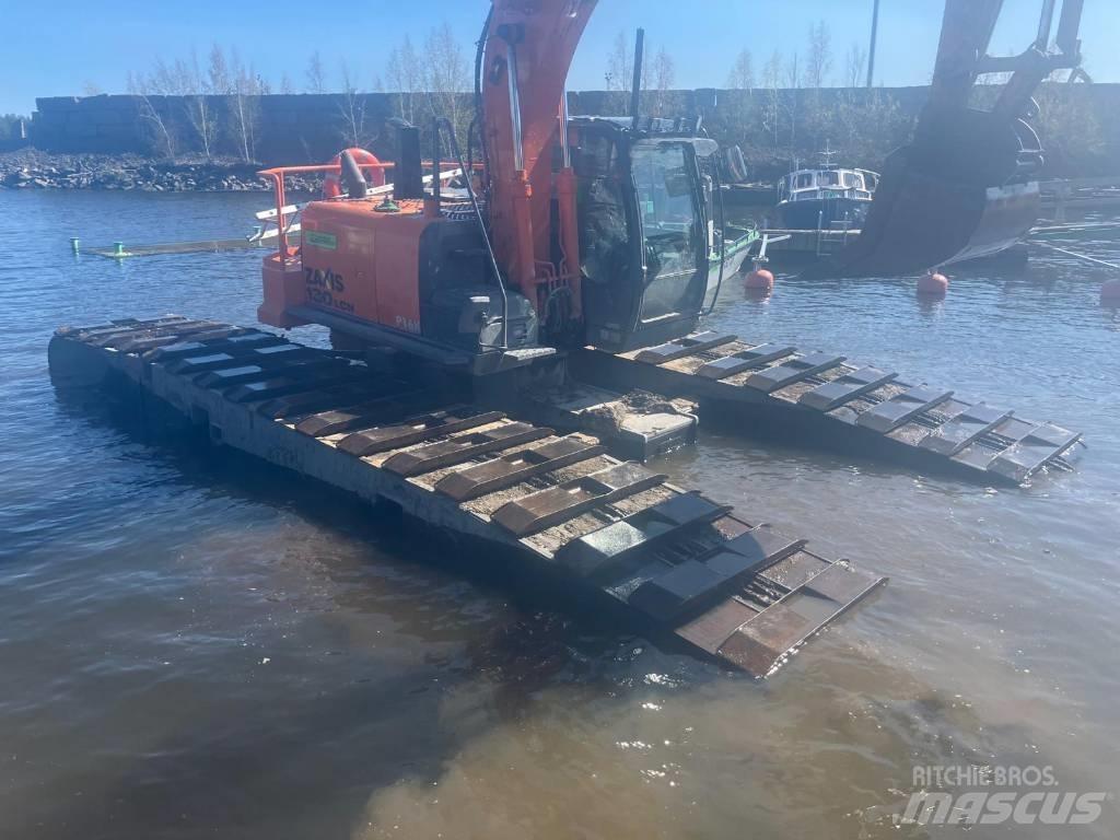 Hitachi ZX 130LCN الحفارات البرمائية