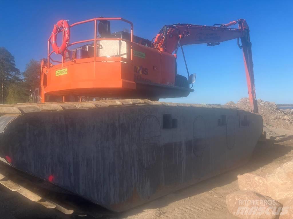Hitachi ZX 130LCN الحفارات البرمائية