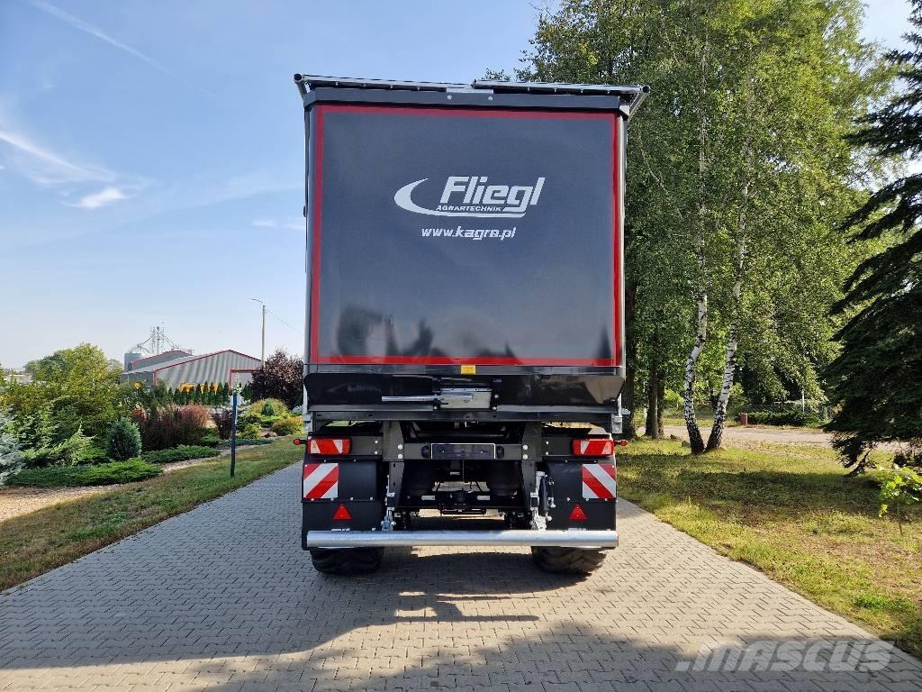Fliegl ASS 298 أنصاف المقطورات ذات سطح متحرك
