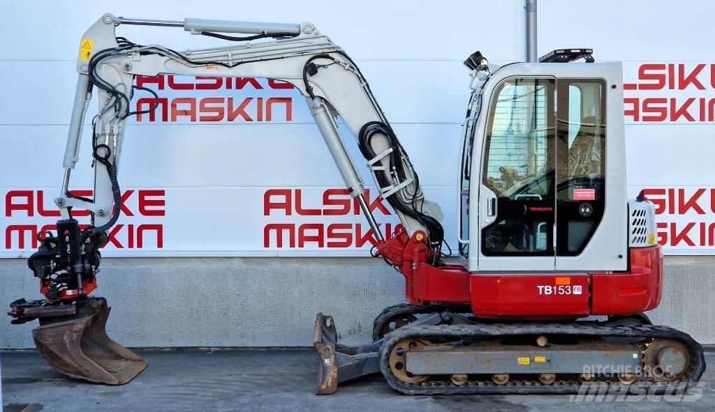 Takeuchi TB 153 FR حفارات صغيرة أقل من 7 طن (حفارات صغيرة)