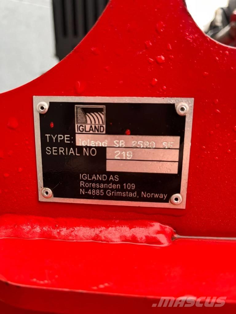 Igland SB 2580 قاذفات الجليد