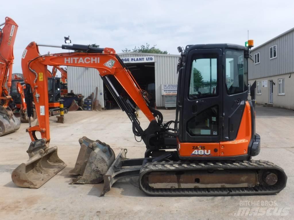 Hitachi ZX 48 U-6 حفارات صغيرة أقل من 7 طن (حفارات صغيرة)