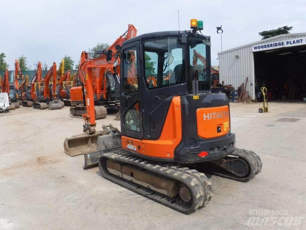Hitachi ZX 48 U-6 حفارات صغيرة أقل من 7 طن (حفارات صغيرة)