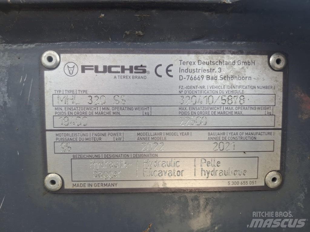 Terex Fuchs MHL320F أخرى