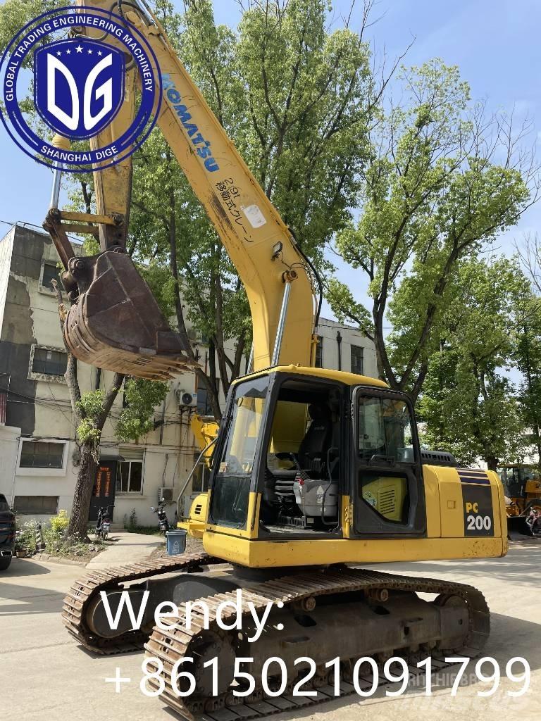 Komatsu PC 200-7 حفارات زحافة