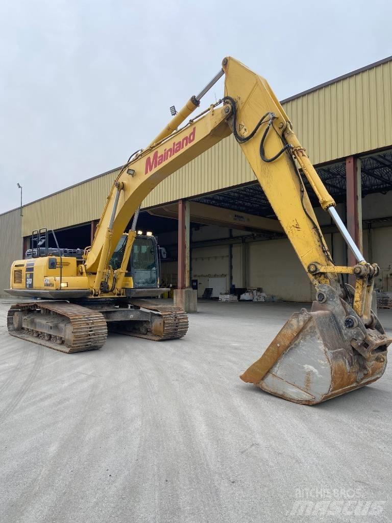 Komatsu PC 360 LC-10 حفارات زحافة