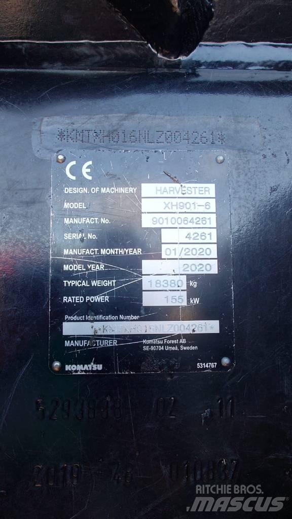 Komatsu 901 حصادات